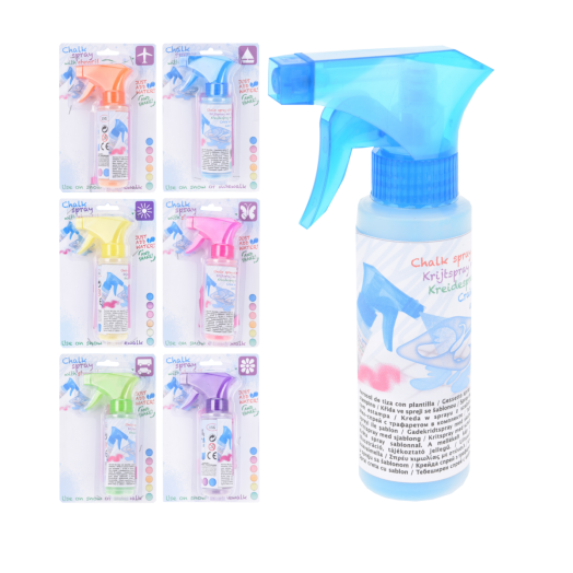 KRÉTA SPRAY SZETT 17CM 6FÉLE SZÍNBEN