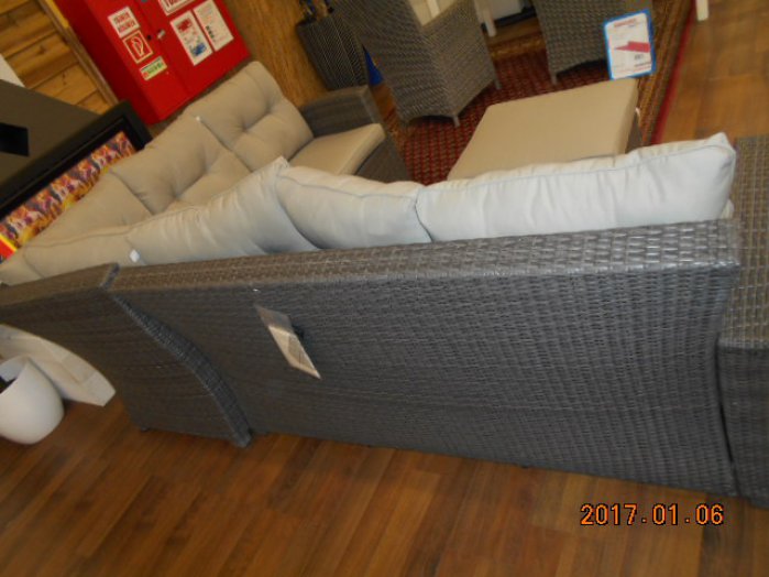 SAIGON SAROK GARNITÚRA PUFFAL ALUMINIUM-PETÁN Outlet