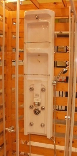 GRADO ZUHANYPANEL FEHÉR AKRIL 34*137,5*14 CM Outlet