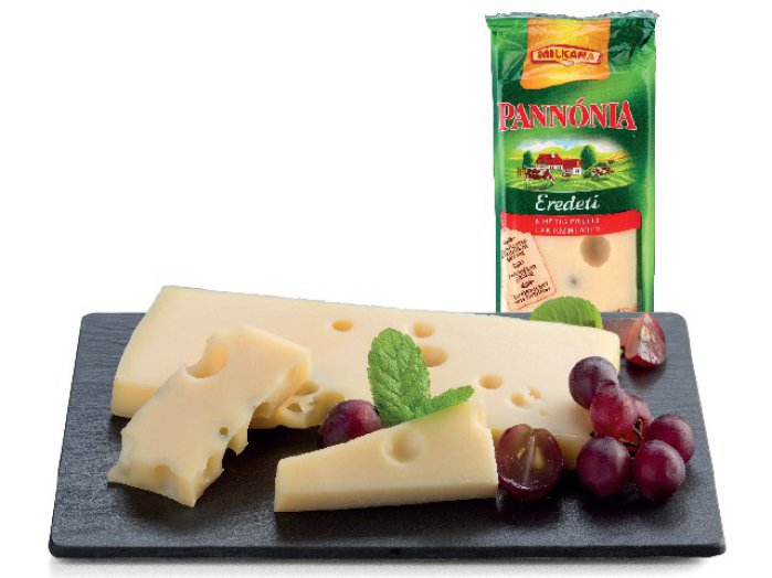 Pannónia vagy Karaván darabolt sajt