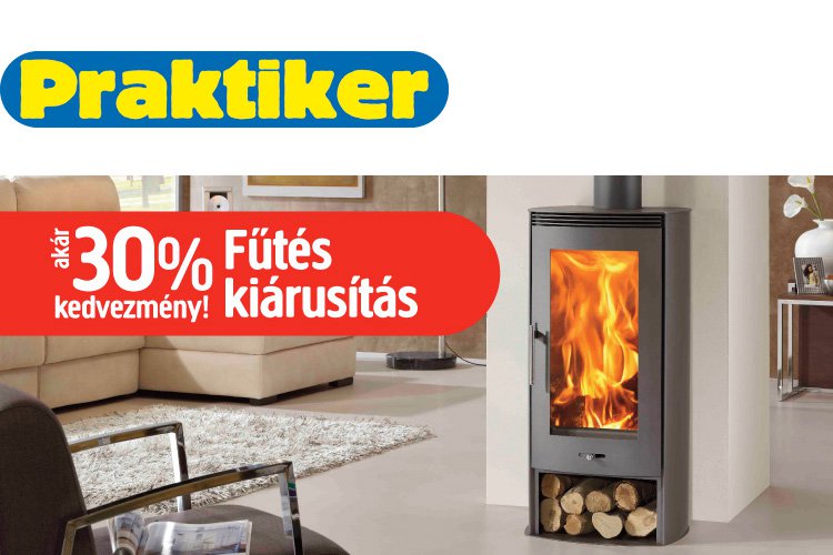 Fűtéskiárusítás a Praktikerben
