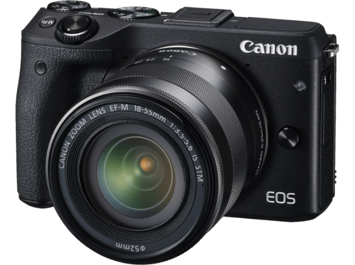 EOS M3 + 18-55 IS STM Kit