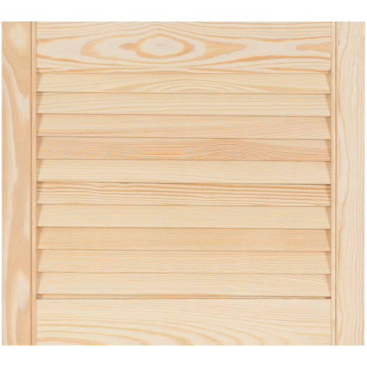 LAMELLAAJTÓ FENYŐ 395X444MM NATÚR NYITOTT
