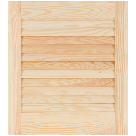 LAMELLAAJTÓ FENYŐ 435X394MM NATÚR NYITOTT