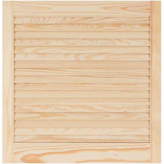 LAMELLAAJTÓ FENYŐ 606X594MM         NATÚR NYITOTT