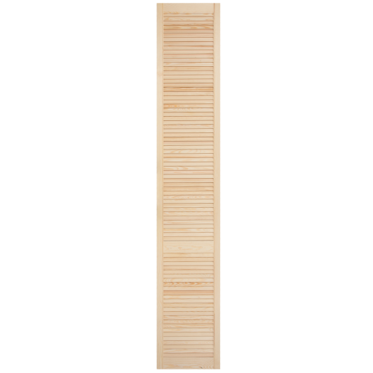 LAMELLAAJTÓ FENYŐ 2422X394MM NATÚR NYITOTT