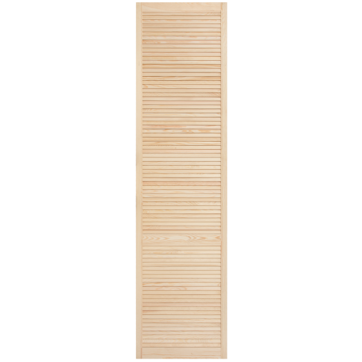 LAMELLAAJTÓ FENYŐ 2422X594MM        NATÚR NYITOTT
