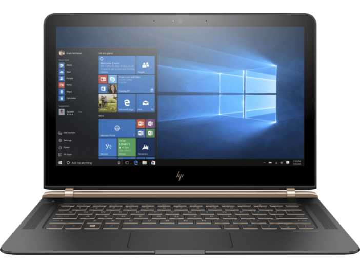 Spectre 13-v102nh ezüst notebook Y5U50EA (13,3" Full HD/Core i7/8GB/512GB SSD/Windows 10)