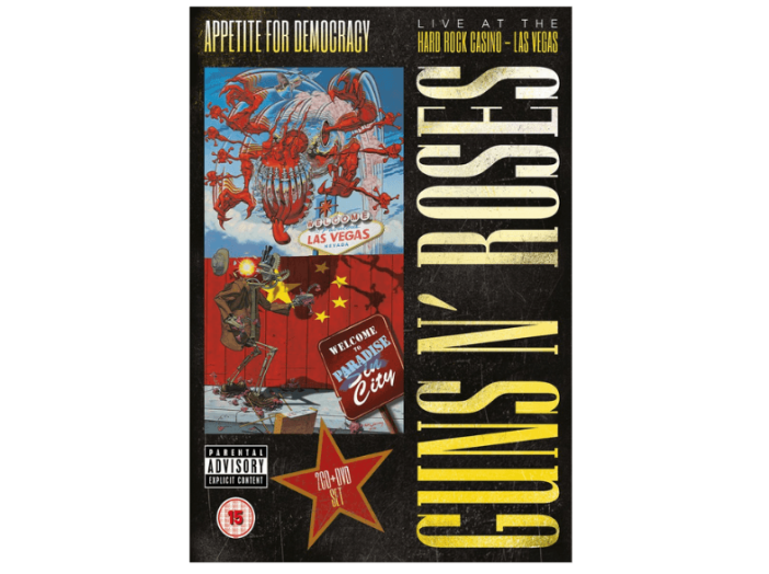 Appetite for Democracy: Live at the Hard Rock Casino - Las Vegas (CD + DVD)