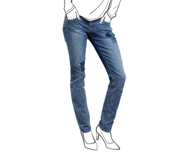 Női slim fit farmernadrág