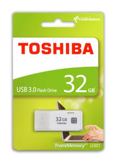 Pendrive 32GB TOSHIBA HAYABUSA USB3.0 fehér