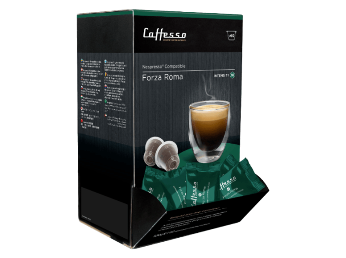FORZA ROMA Nespresso kompatibilis kávékapszula, 60 db