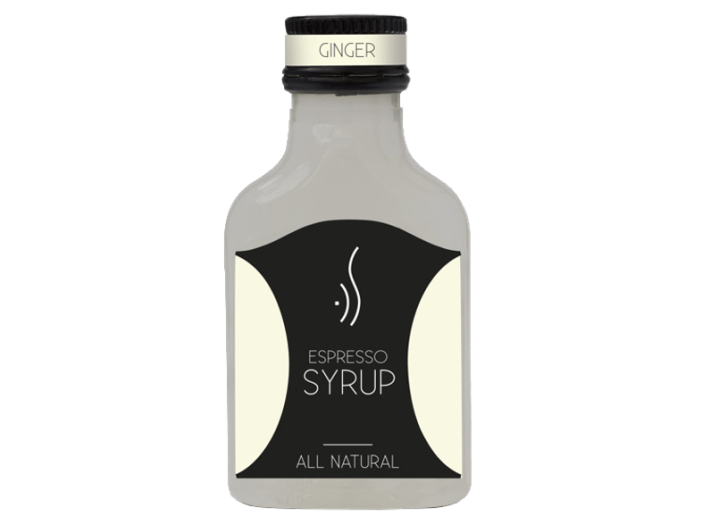 GINGER szirup kávéhoz, 100ml