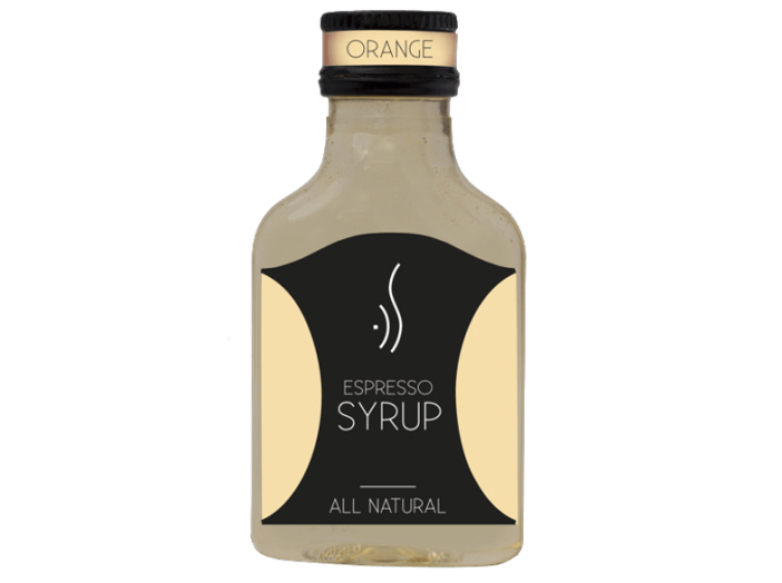 ORANGE szirup kávéhoz, 100ml