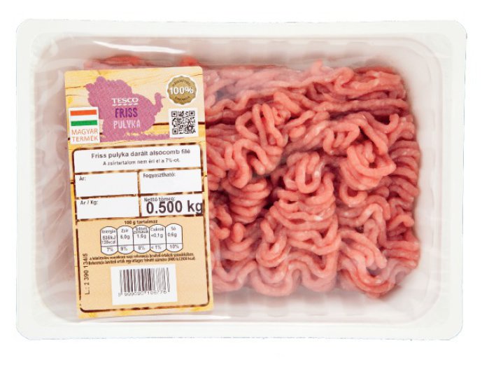 Tesco darált pulykaalsócomb