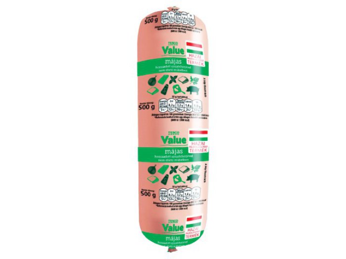 Tesco Value májas