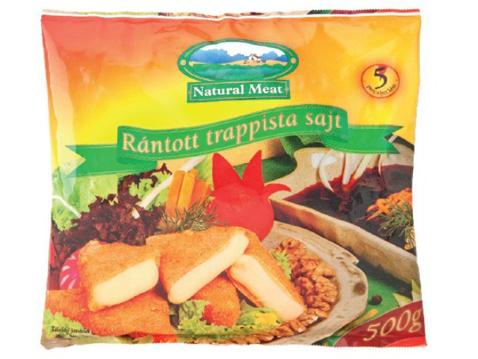 Natural Meat rántott trappista sajt