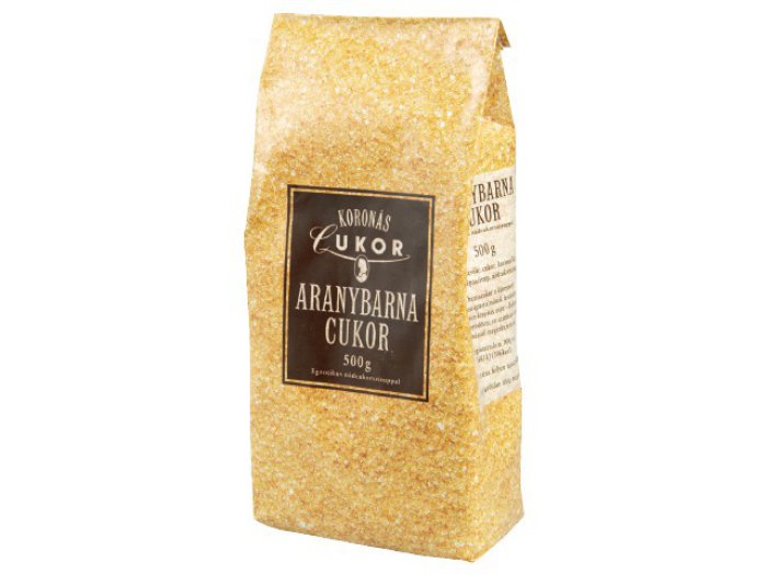 Koronás Aranybarna cukor