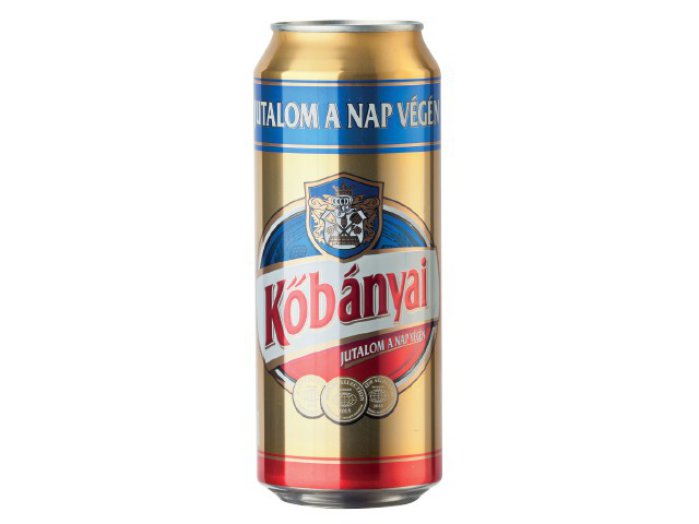 Kőbányai dobozos világos sör