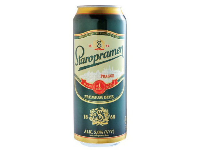 Staropramen dobozos sör