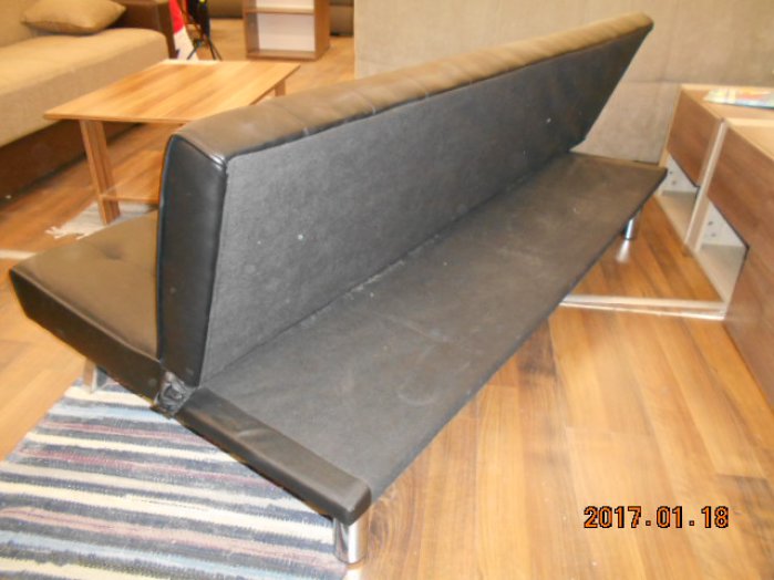 ZOOM KANAPÉ 180X73X82CM FEKETE FF.: 94*180 CM Outlet