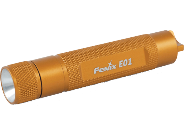 E01 Light LED Elemlámpa E01 narancs 13 lumen