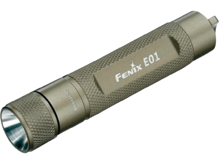 E01 Light LED Elemlámpa E01 oliva-zöld 13 lumen