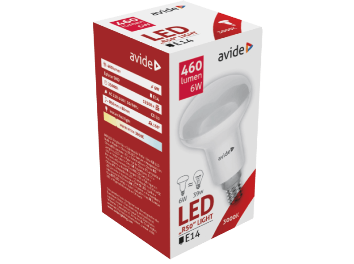 ABR50WW-6W LED R50 6W WW