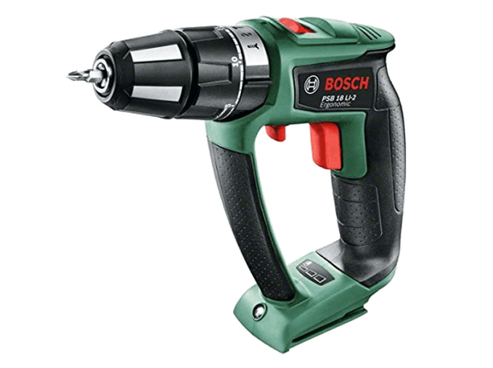 PSB 18 LI-2 Ergonomic lítium-ion akkus ütvefúró-csavarozó 2,5 Ah kofferben