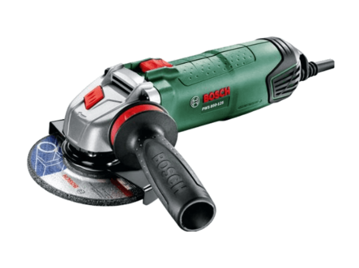 PWS 850-125 Sarokcsiszoló Anti-Vibration kiegészítővel