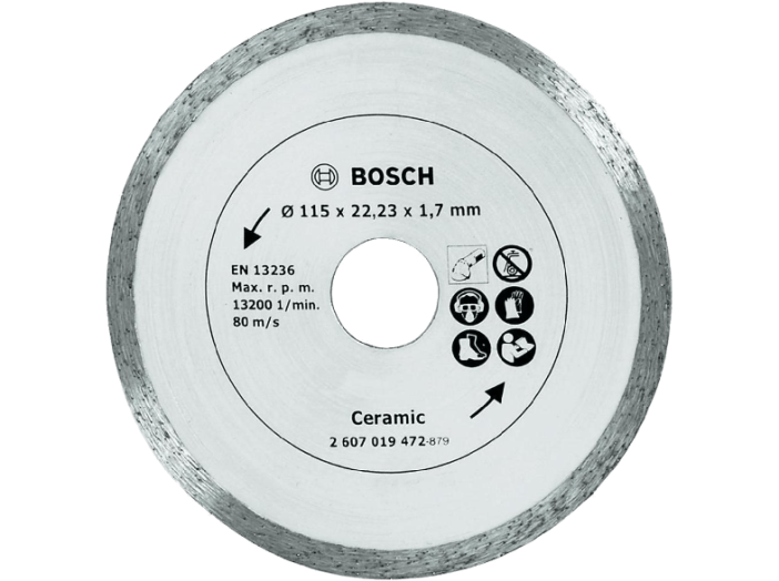 Gyémánt darabolótárcsa csempéhez,  115 mm