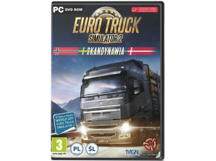 Euro Truck Simulator 2 - Skandinávia (kiegészítő) PC