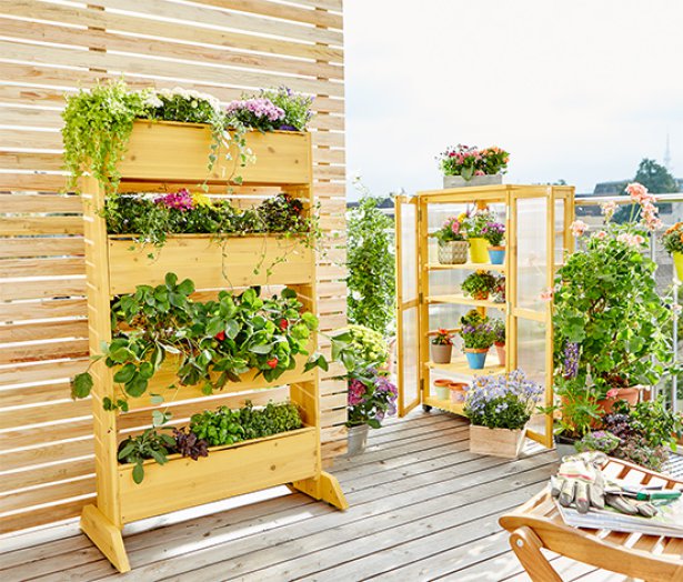 Balkon üvegház