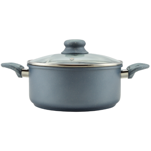 LÁBAS IRON LINE 2,4L FEDŐVEL 22,8CM TAPADÁSMENTES BEVONATTAL