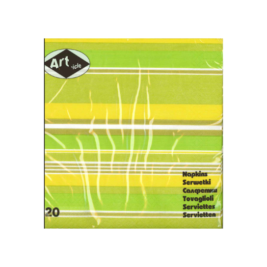 ÁLTALÁNOS SZALVÉTA 20DB-OS 33X33CM 3-RÉTEGŰ, VEGYES MINTA