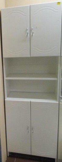 *FIRENZE FSZ.ÁLLÓSZEKRÉNY 4 AJTÓS 62,4×185×30 CM MDF AJTÓ Outlet