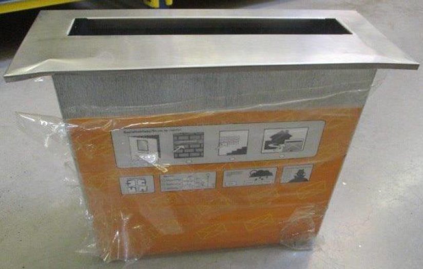 POSTALÁDA, INOX OSZLOPBA ÉPÍTHETŐ Outlet