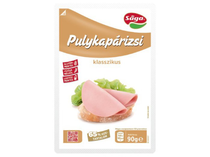 Sága szeletelt pulykapárizsi