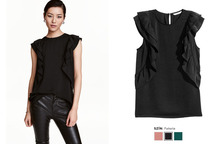 fodros-felső-h&m