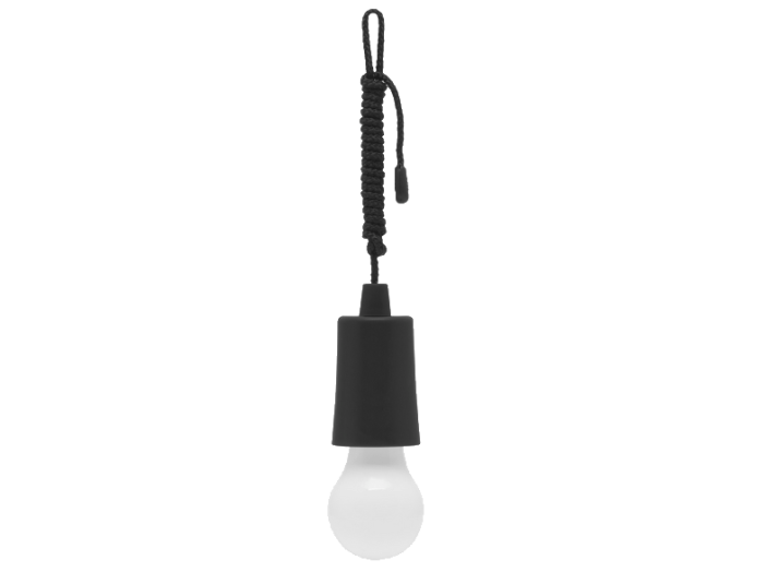 43998BK Húzókapcsolós függesztett LED lámpa, fekete