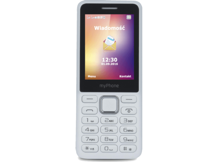 6311 2G fehér kártyafüggetlen mobiltelefon