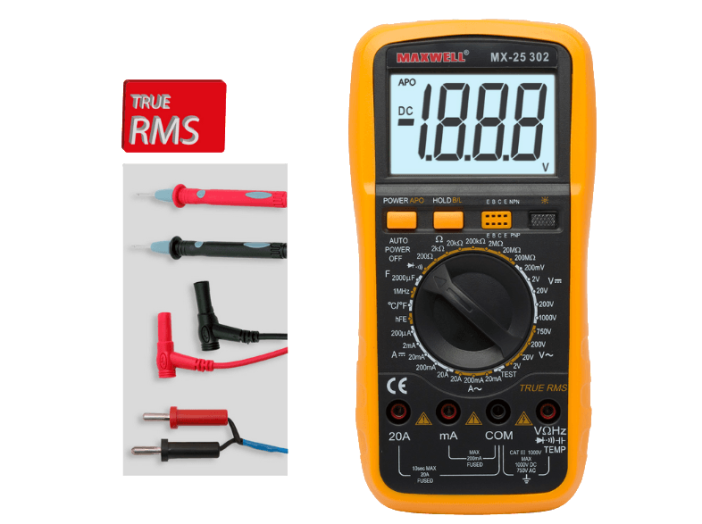 25302 Digitális multiméter (TRUE RMS)