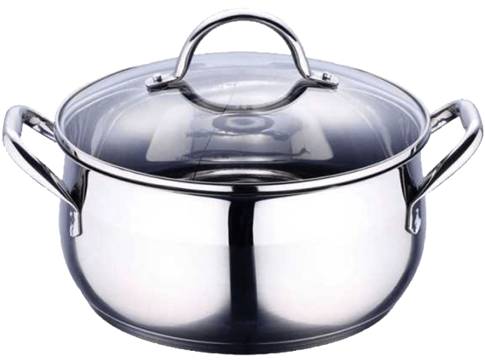 lábas - fedővel 4.5 l