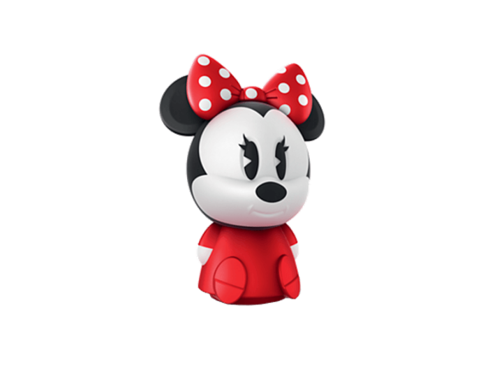 Minnie egér SoftPal Világító barát hordozható asztali lámpa, LED, piros (71883/57/P0)