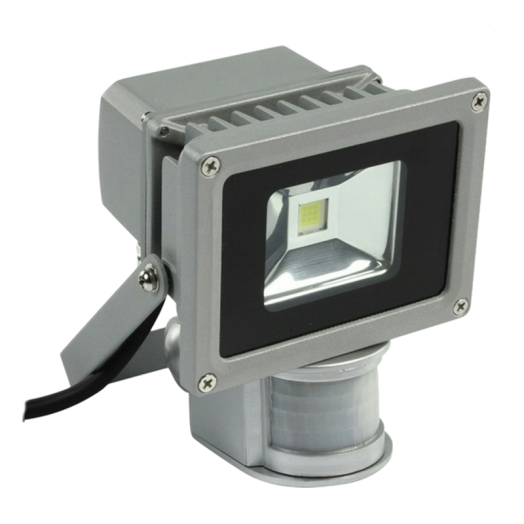 LED FÉNYVETŐ MOZG.ÉRZÉKELŐ 10W IP44 500LM 4000K 120° 100/240Vß 296234