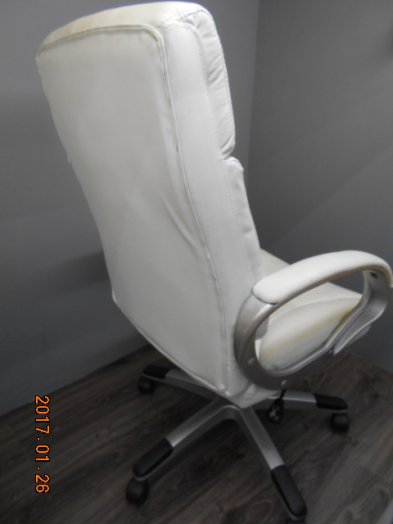 MONZA IRODAI FORGÓSZÉK, PVC (120KG) FEHÉR 61X62X104-114CM Outlet