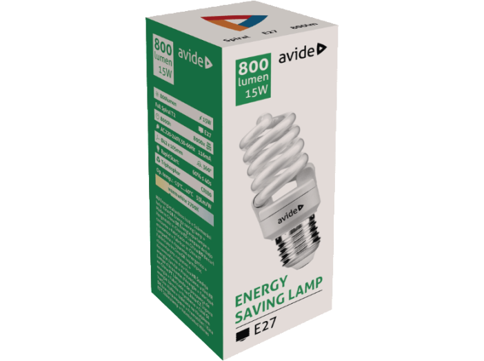 AC27WW-15W Energiatakarékos Izzó Full Spirál 15W E27
