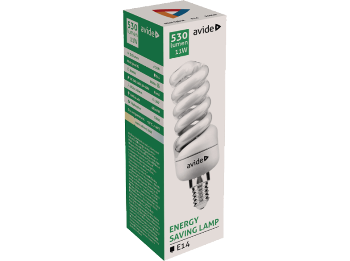 AC14WW-11W Energiatakarékos Izzó Full Spirál 11W E14