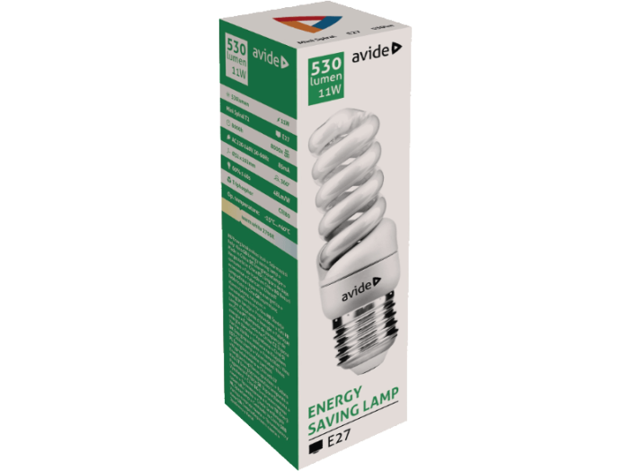 AC27WW-11W Energiatakarékos Izzó Full Spirál 11W E27