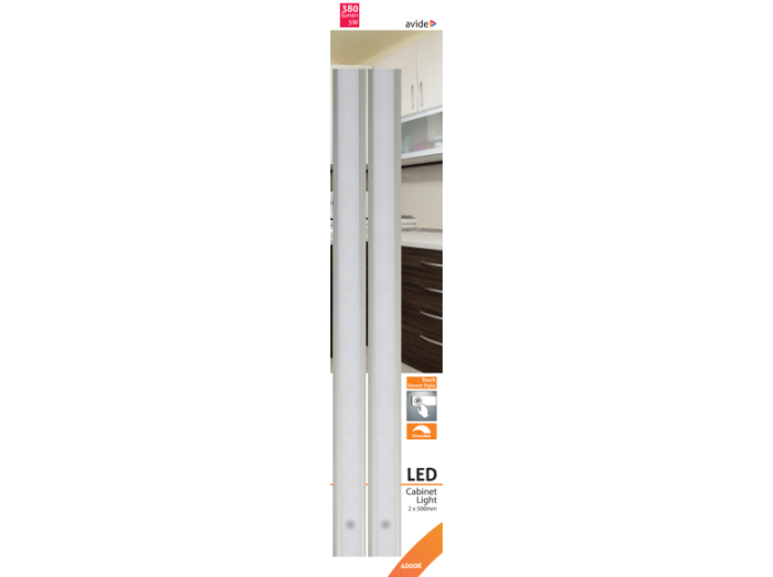 LED Szalag Szekrény Lámpa 5W NW 2X50cm